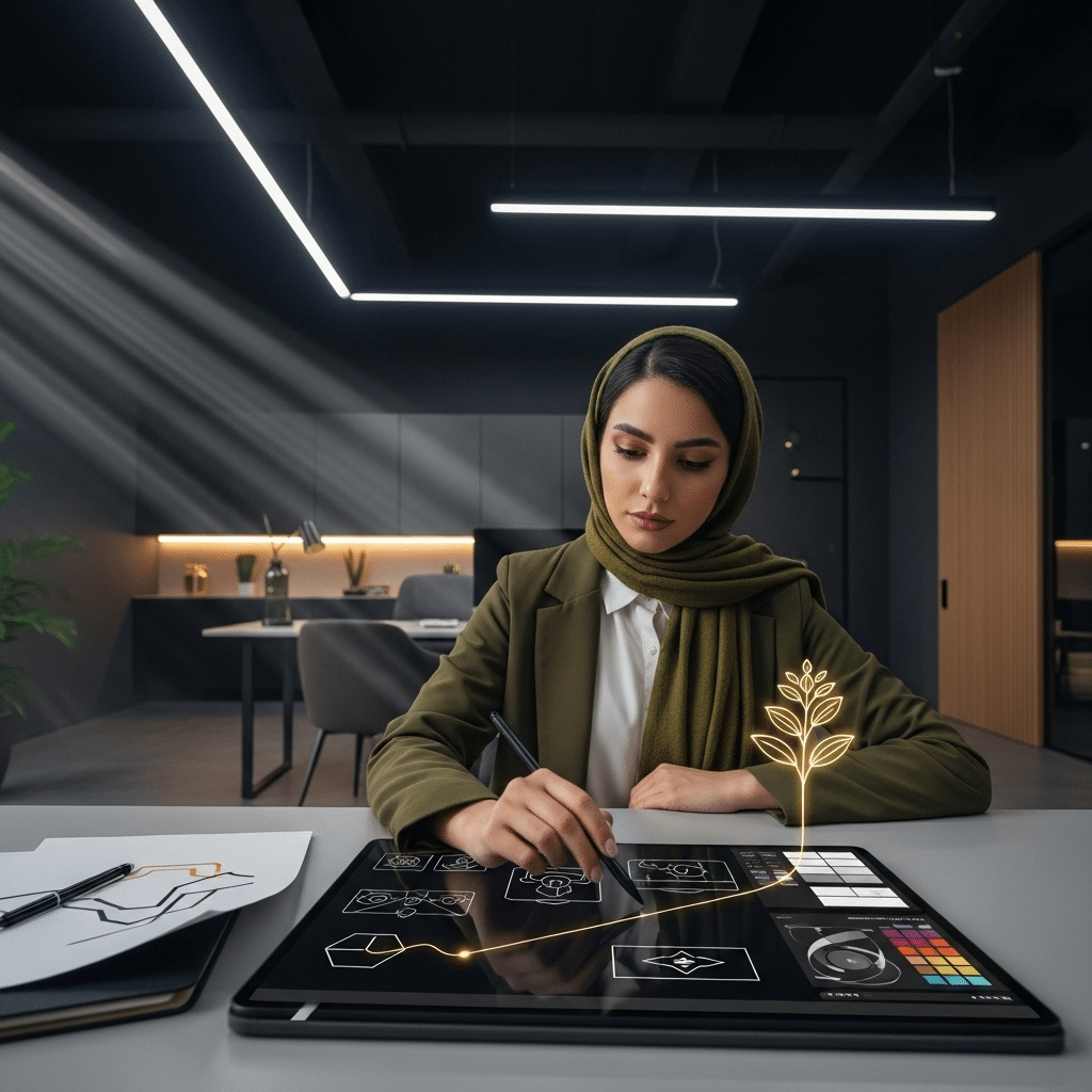 راهنمای جامع نوشتن بریف هویت بصری در ۱۴۰۴ (از صفر تا صد + نمونه حرفه‌ای)