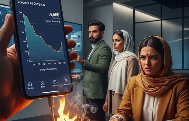 چرا تبلیغات فیسبوک شما پول‌سوزی می‌کند؟ ۱۲ اشتباه مرگبار و راه حل قطعی آنها (۱۴۰۴)