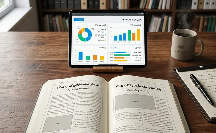 راهنمای صفحه‌آرایی کتاب ۱۴۰۵؛ ۷ معیار مدیران برای کاهش هزینه چاپ – تصویر ۱