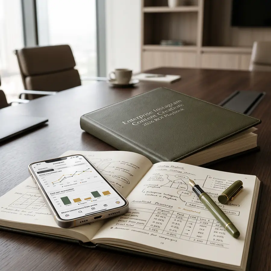 Enterprise Instagram Content Creation: 2026 ROI Playbook