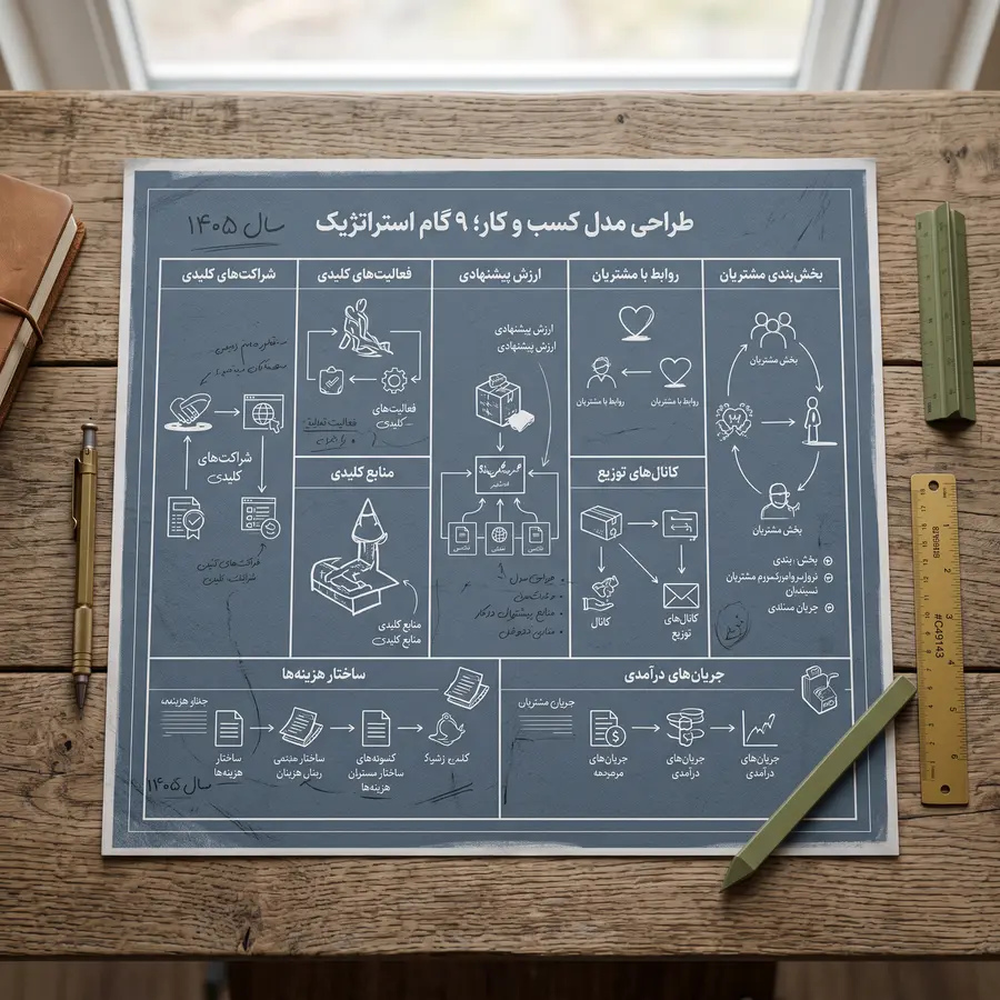 طراحی مدل کسب و کار